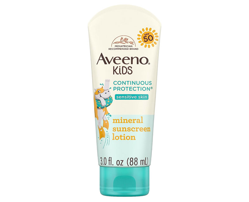 Aveeno Kids Sunscreen Lotion for Sensitive Skin