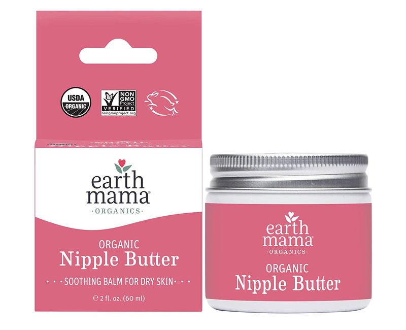 Organic Breastfeeding Cream by Earth Mama