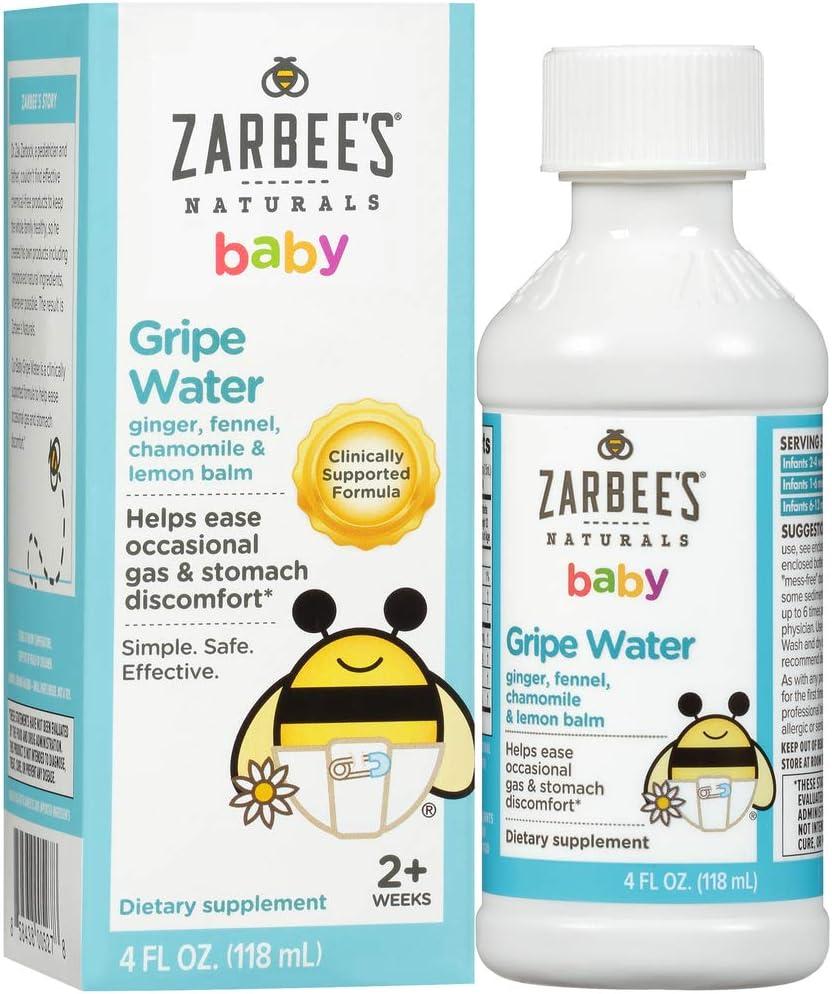 Zarbee’s Naturals Baby Gripe Water Review: Gentle Relief for Infants