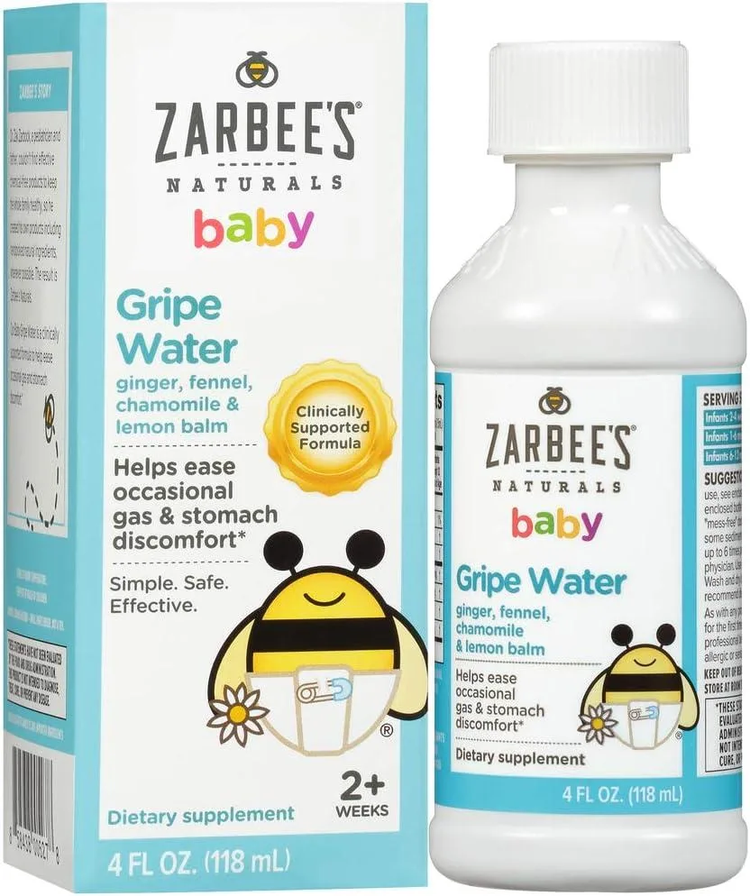 Zarbee’s Naturals Baby Gripe Water Review: Gentle Relief for Infants