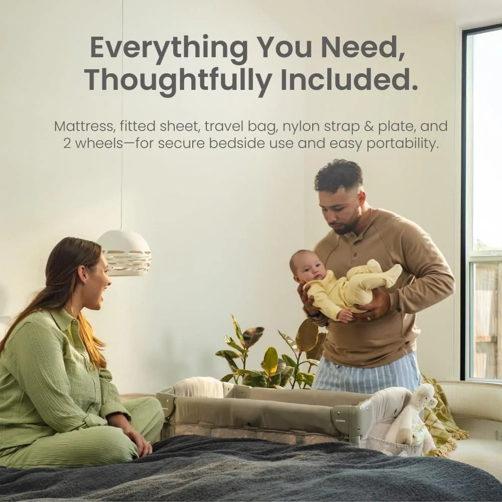 Arm’s Reach Mini Ezee Bassinet: Sturdy, Spacious & Portable Co-Sleeper