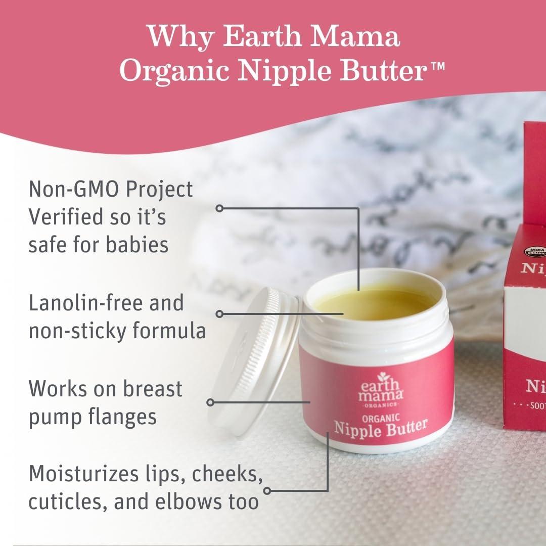 Earth Mama Organic Nipple Butter™ Review: Safe, Soothing, and Effective