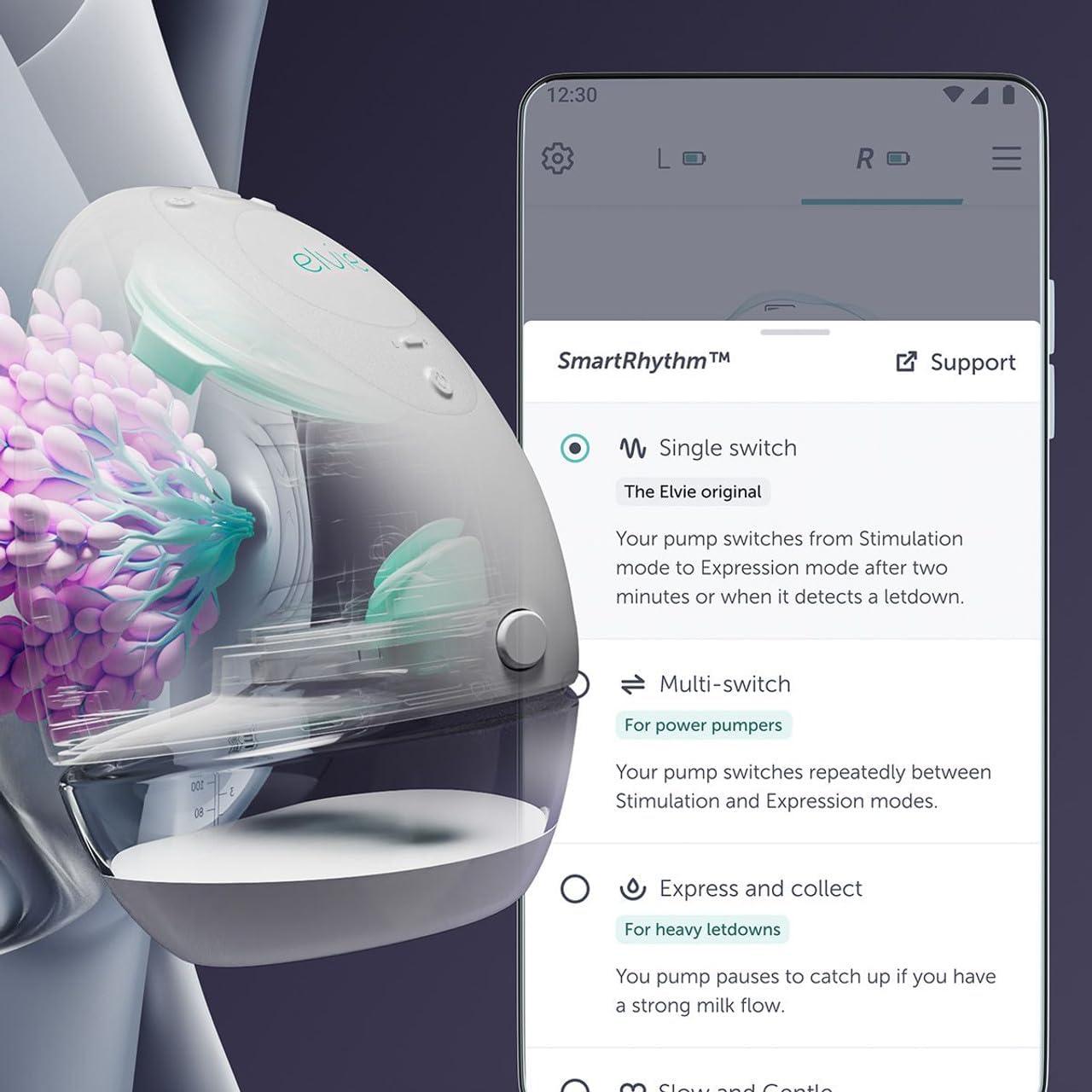 Elvie Double Breast Pump Review: Small, Quiet & Smart Design