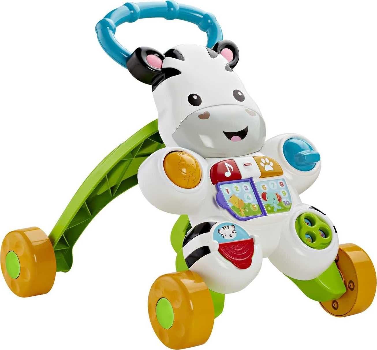 Fisher-Price Zebra Walker: From First Words to First Steps Fun