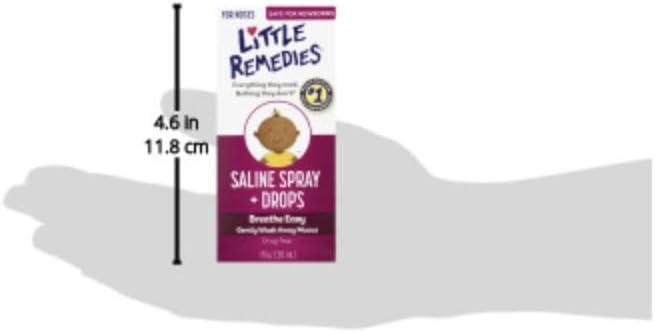 Gentle Relief for Baby’s Nose: Little Remedies Saline Spray Review