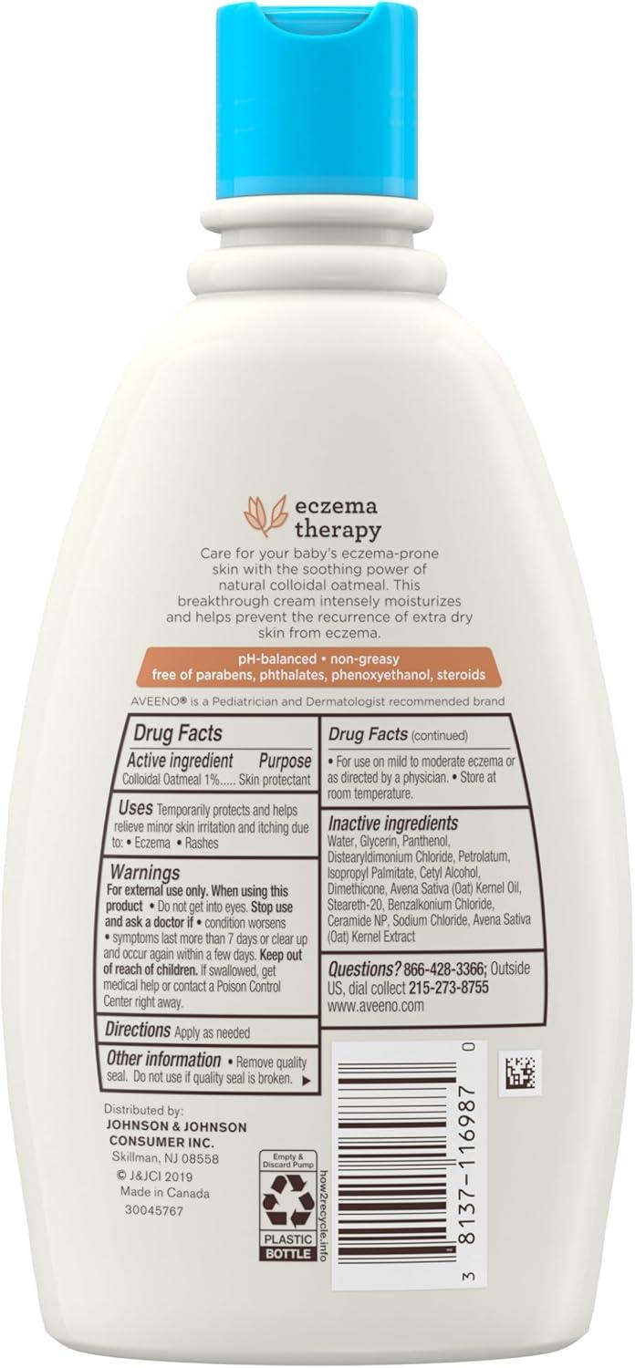 Aveeno Baby Eczema Cream: Gentle Relief for Dry, Itchy Skin