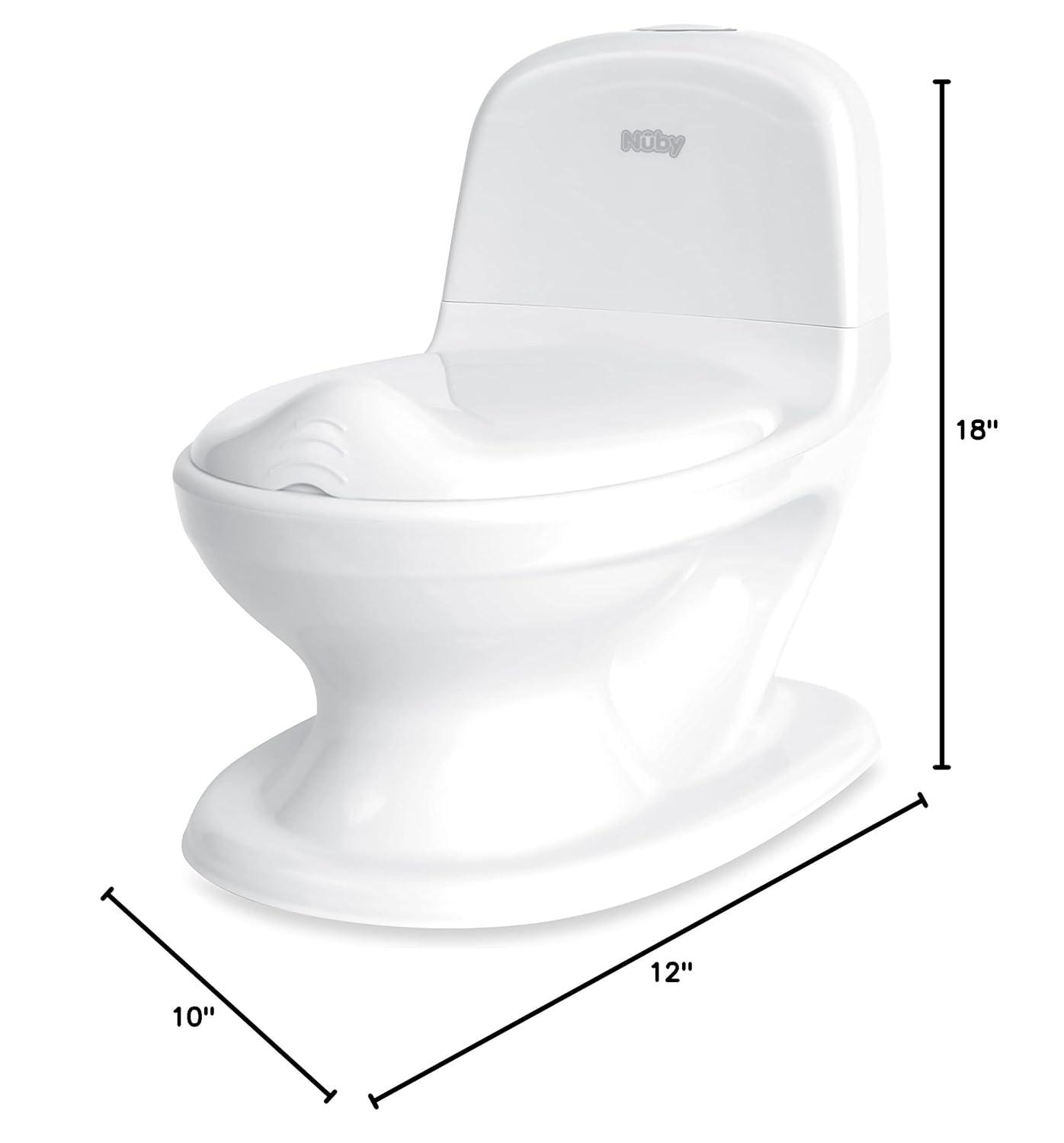 Nuby My Real Potty Review: Realistic Training Toilet with Fun Flush