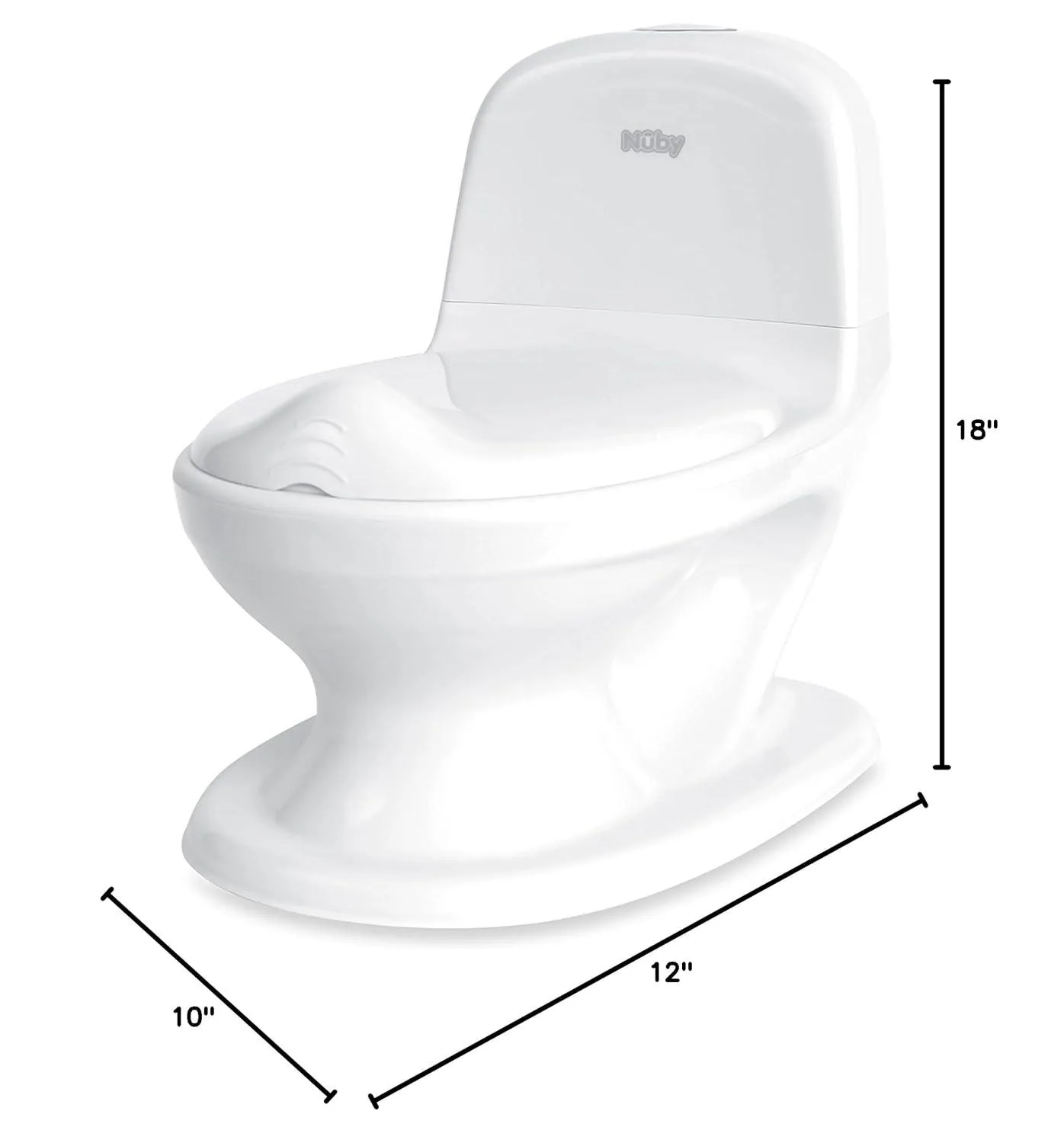 Nuby My Real Potty Review: Realistic Training Toilet with Fun Flush