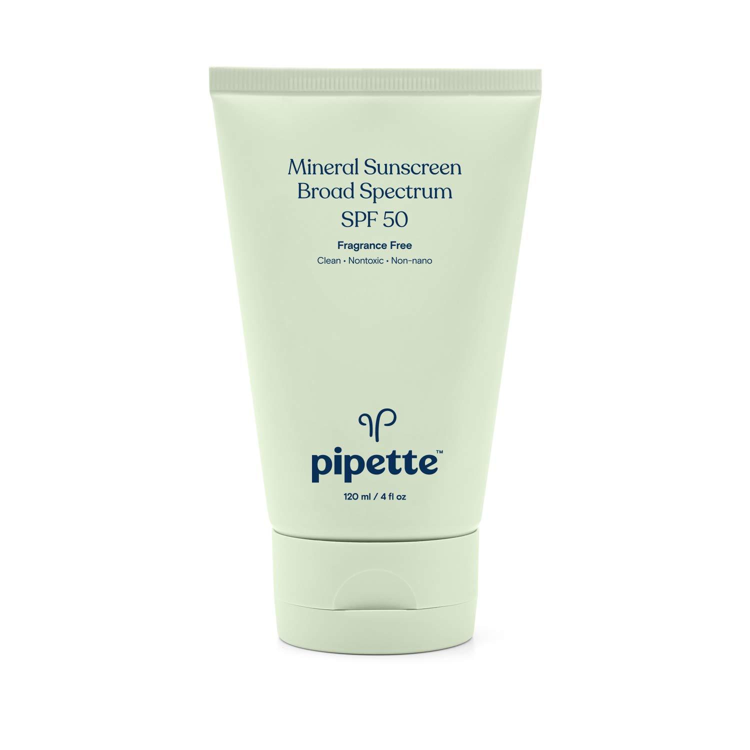 Pipette Mineral Sunscreen Review: Safe, Gentle SPF 50 for Kids
