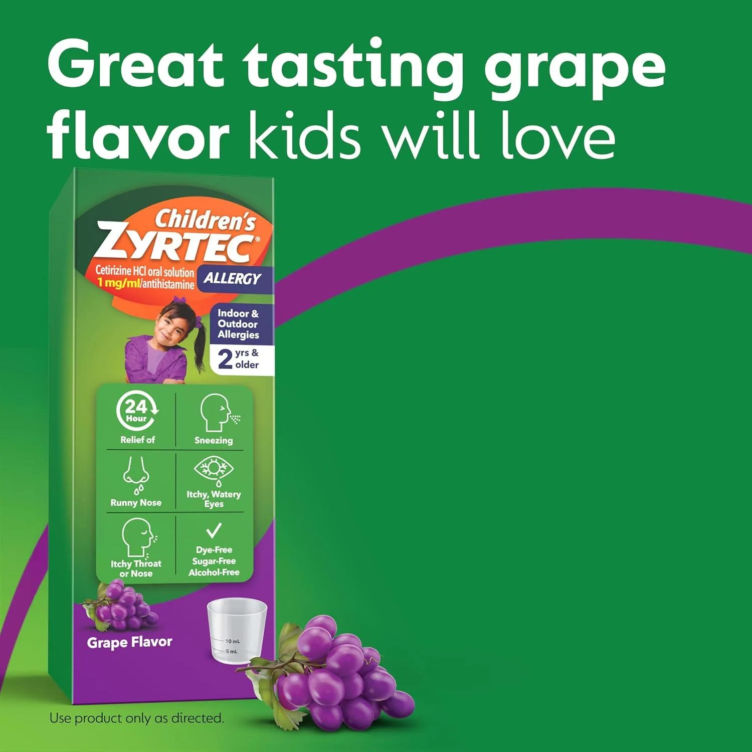 Zyrtec Kids Allergy Relief Syrup: Trusted 24-Hour Comfort