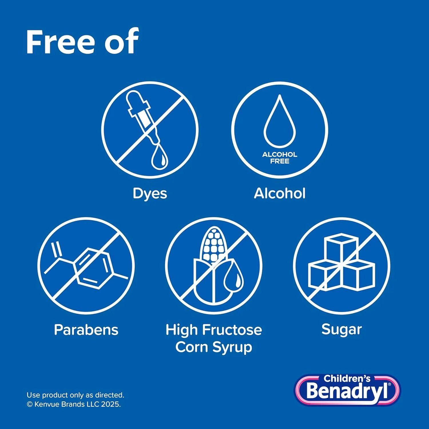 Children's Benadryl Dye-Free Allergy Relief: Safe & Effective