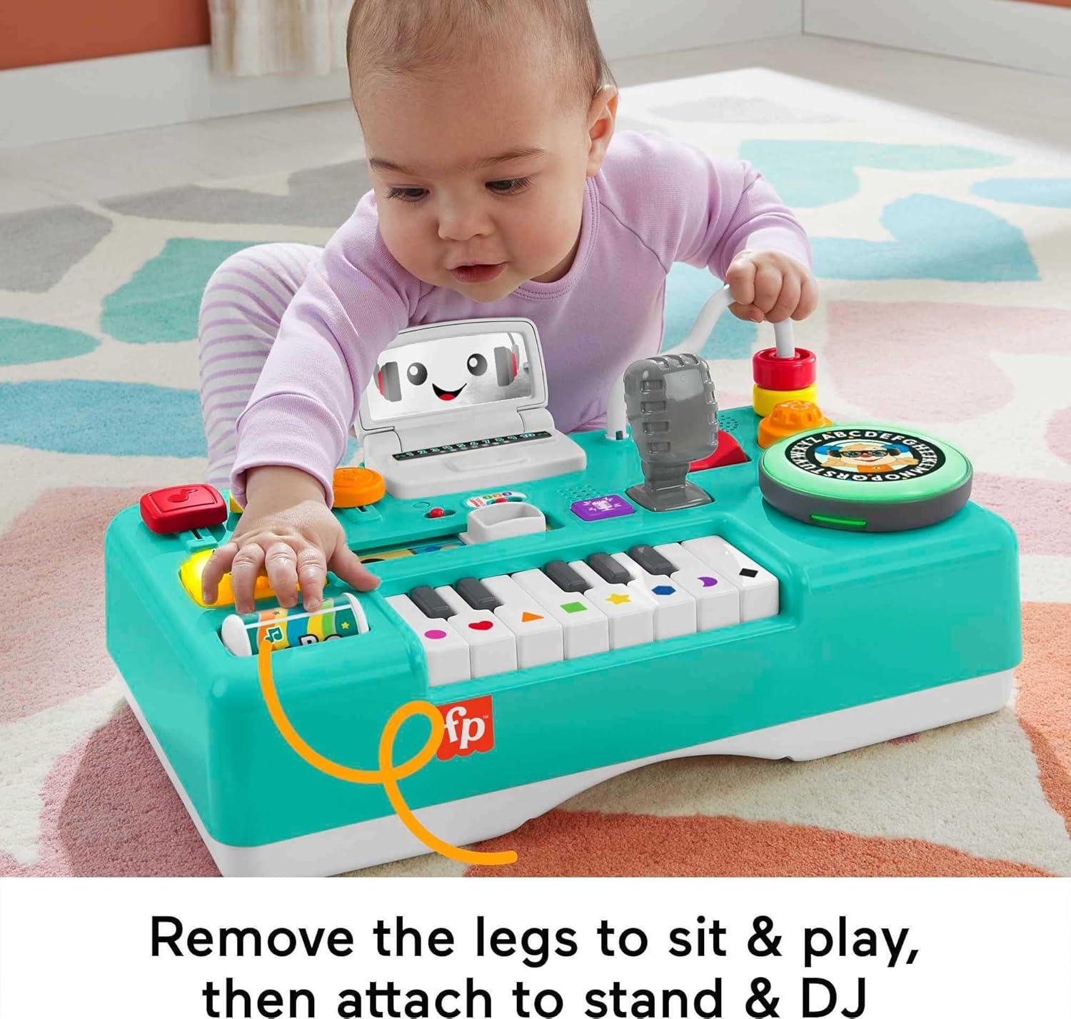 Fisher-Price Laugh & Learn DJ Table: Fun Learning Beats for Babies