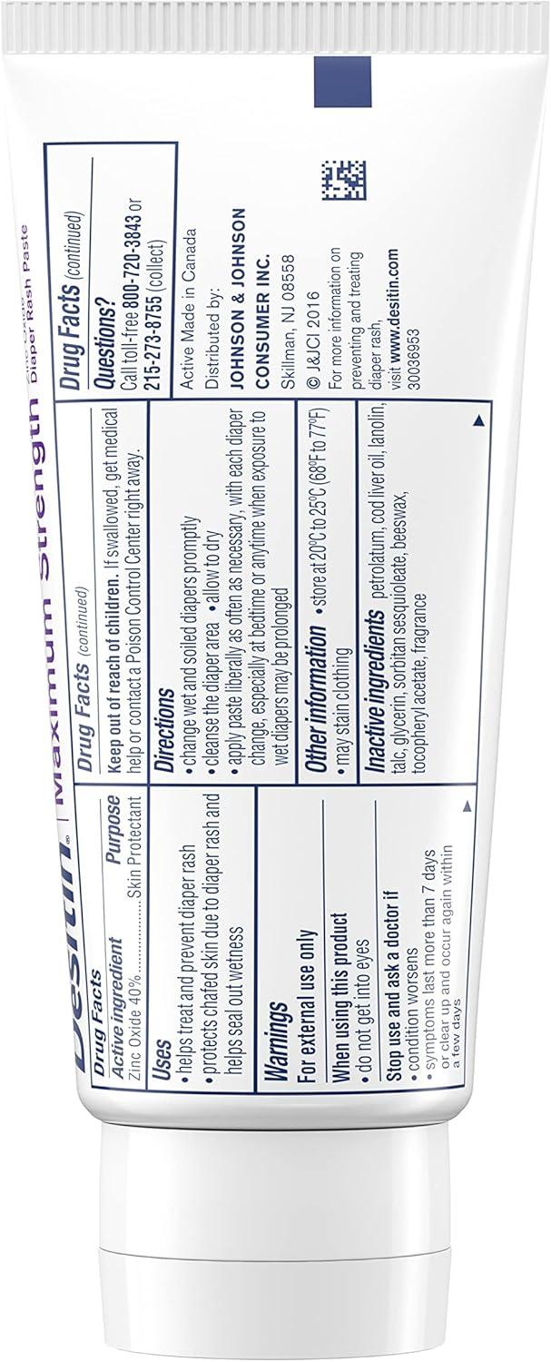 Desitin Maximum Strength: Trusted Diaper Rash Care with Zinc Oxide