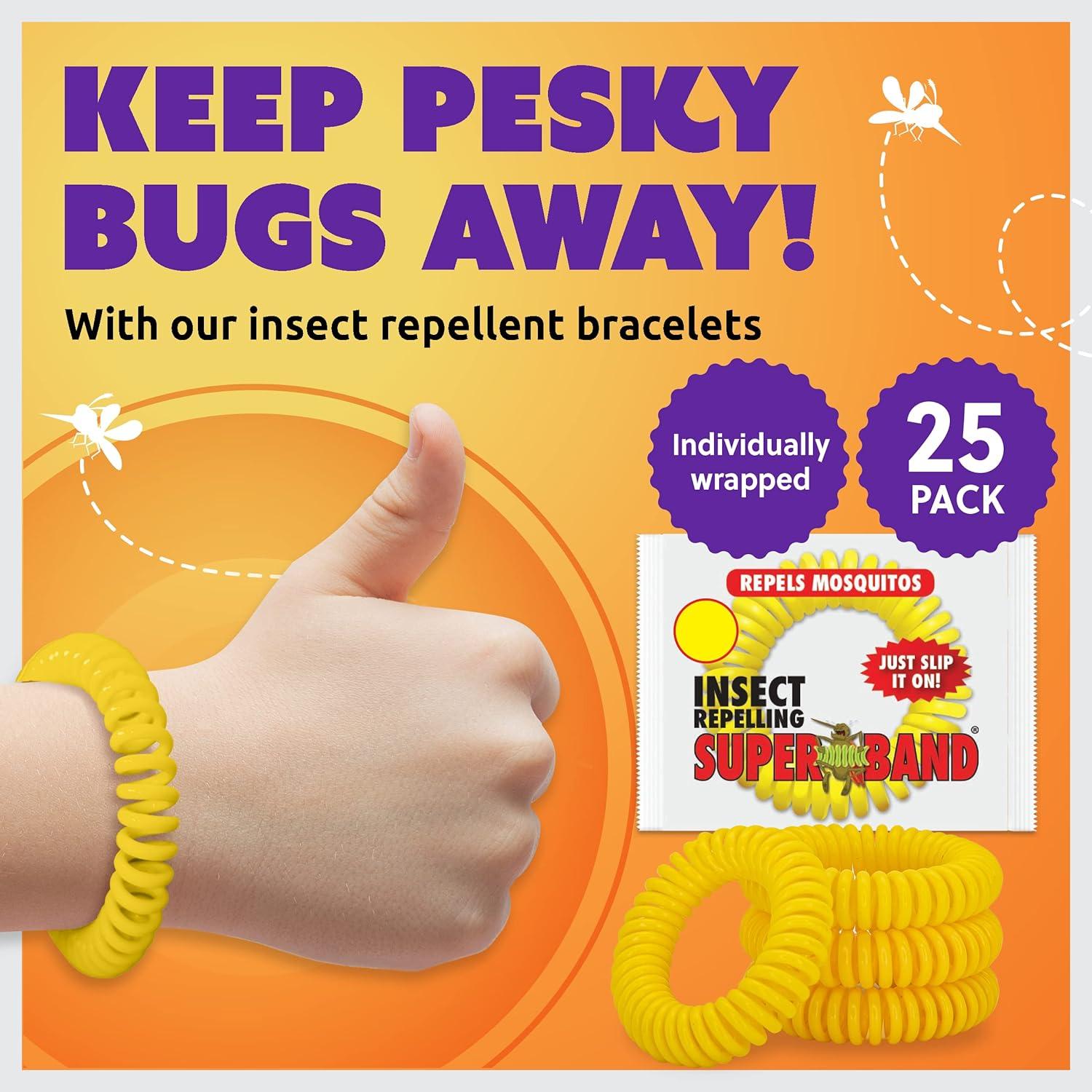 Superband Mosquito Repellent Bracelets: Natural, Long-Lasting Protection