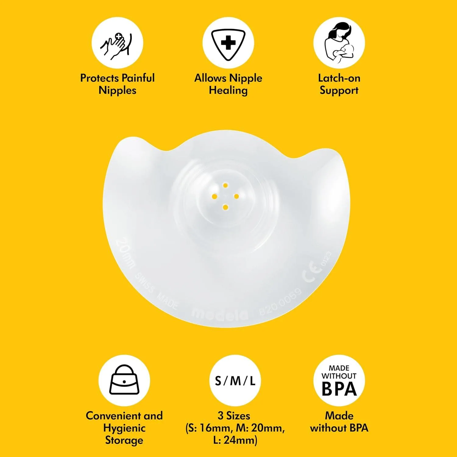 Medela Contact Nipple Shields: Comfort & Support for Easy Latching