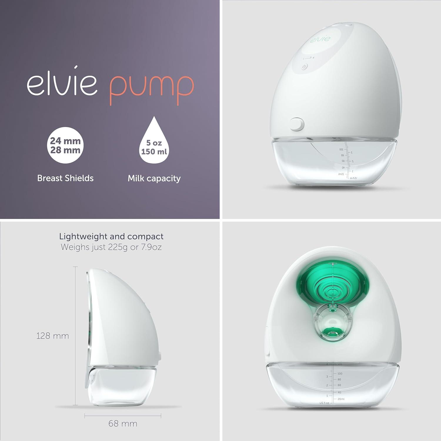 Elvie Double Breast Pump Review: Small, Quiet & Smart Design