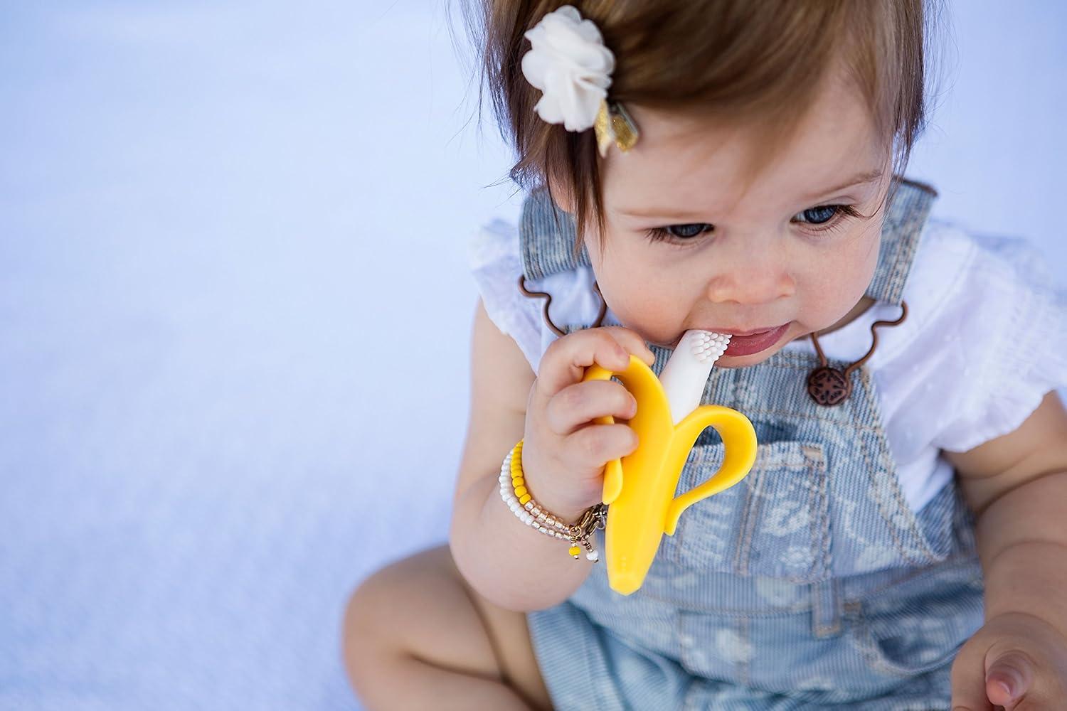Baby Banana Toddler Toothbrush: Gentle, Safe, and Easy to Use