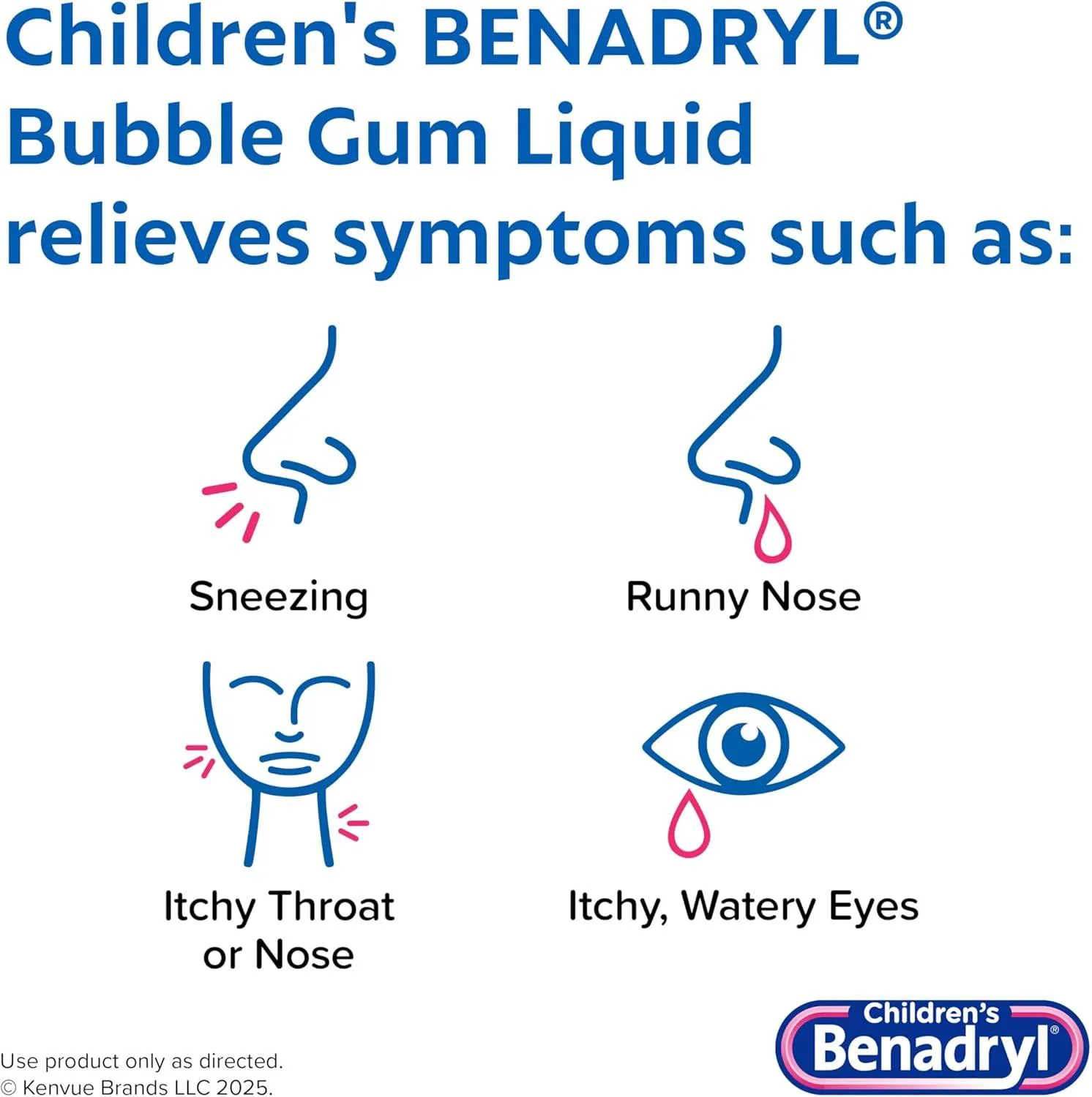 Children's Benadryl Dye-Free Allergy Relief: Safe & Effective