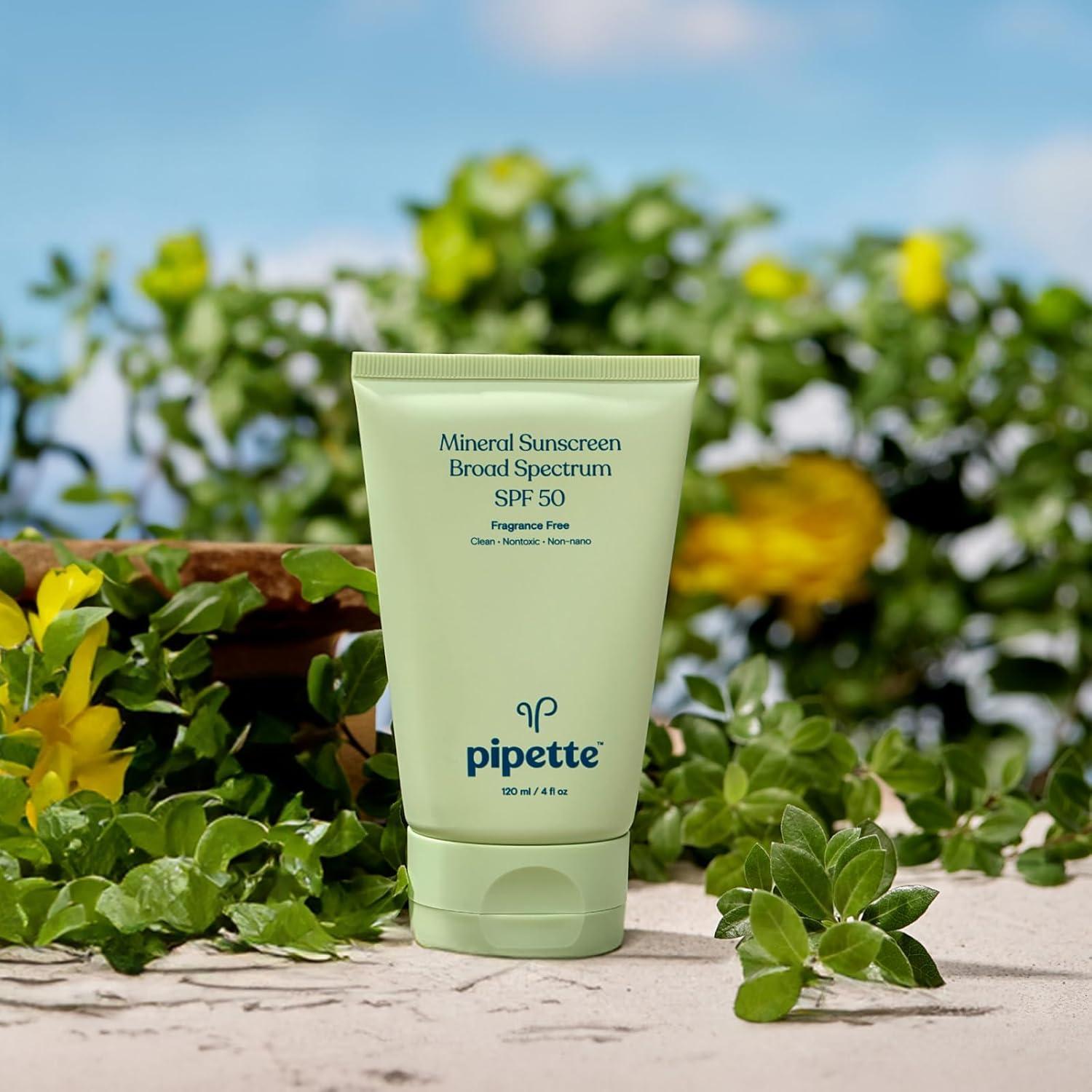Pipette Mineral Sunscreen Review: Safe, Gentle SPF 50 for Kids