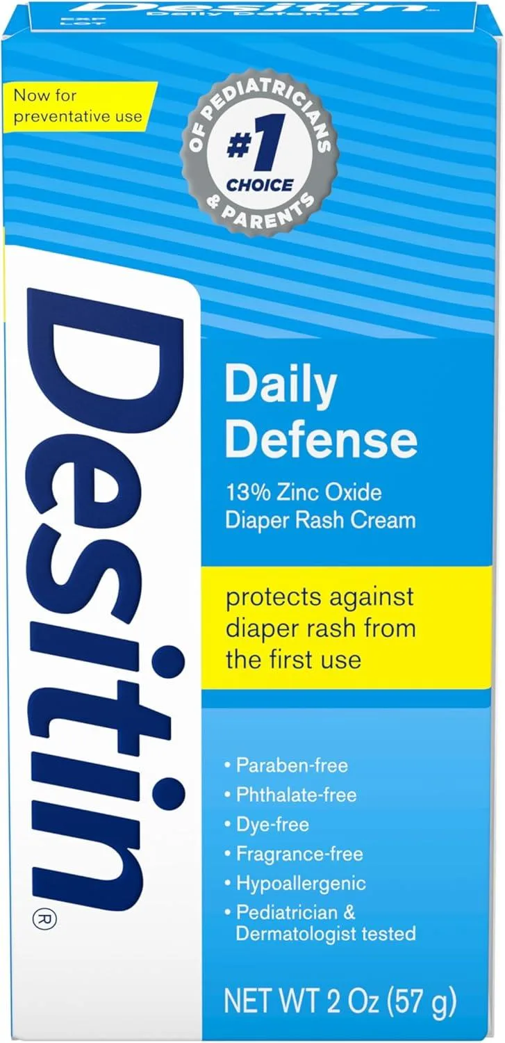 Desitin Daily Defense: Gentle Diaper Rash Relief & Prevention