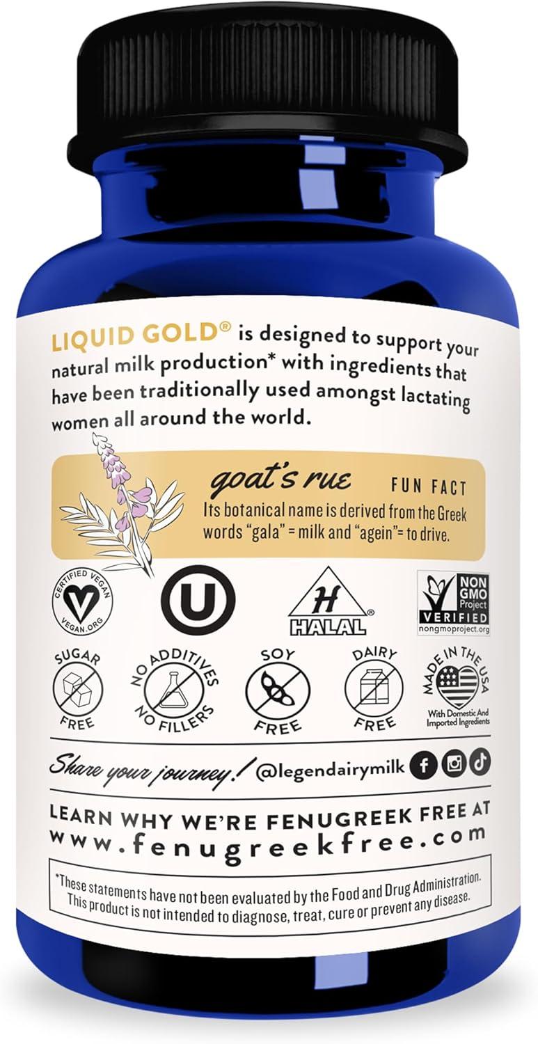 Legendairy Milk Liquid Gold: Organic Support for Breastfeeding