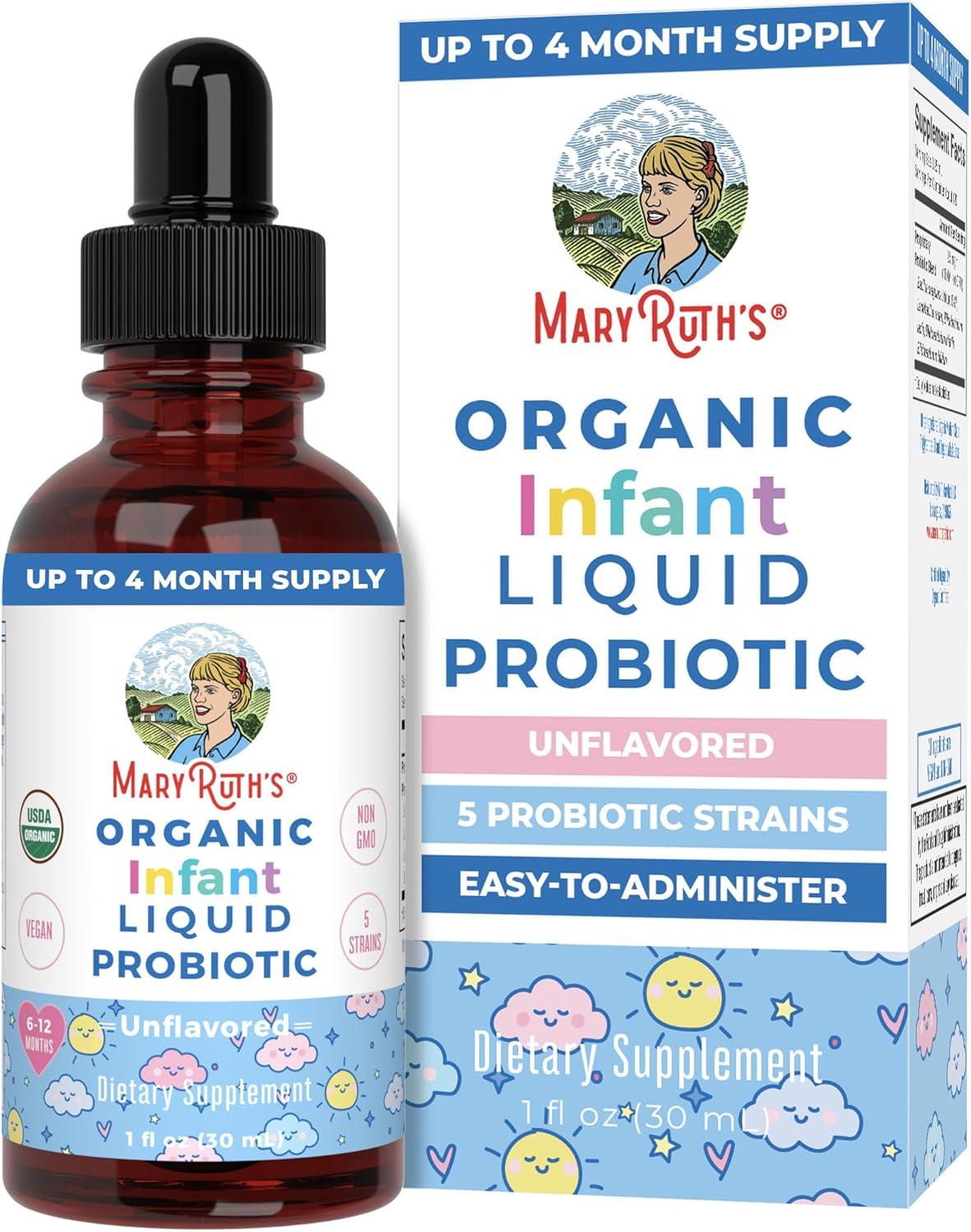 MaryRuth Organics Infant Probiotic Drops Review: Pure & Organic Care