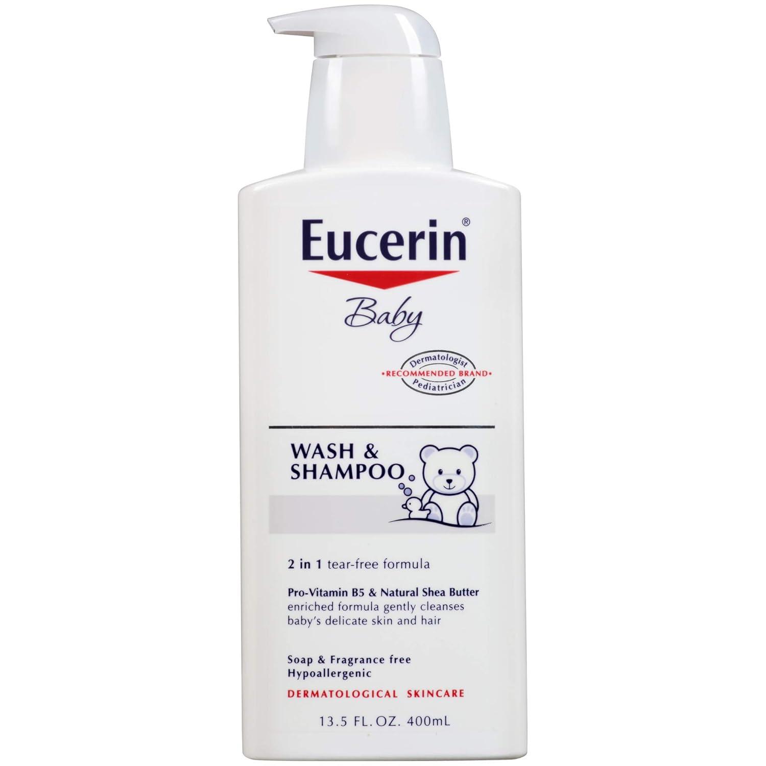 Gentle Care Review: Eucerin Baby Wash & Shampoo 2-in-1