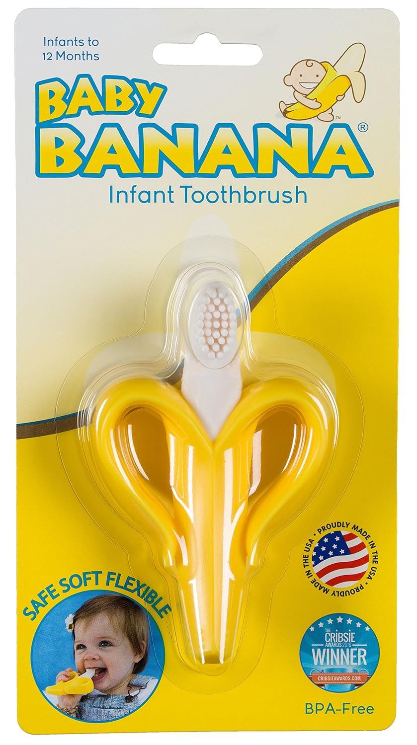 Baby Banana Toddler Toothbrush: Gentle, Safe, and Easy to Use