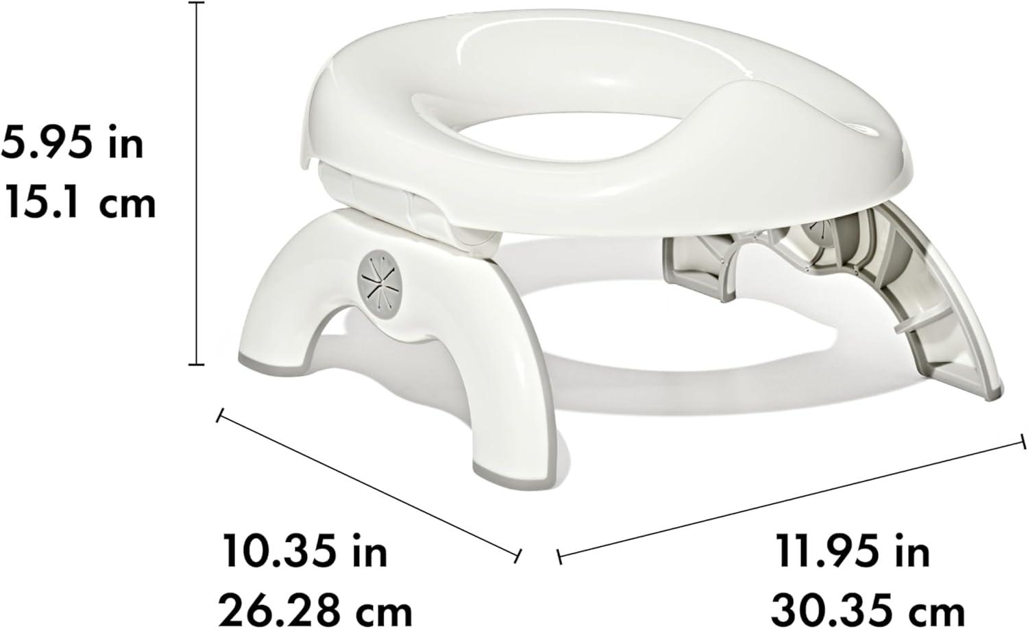 OXO Tot 2-in-1 Go Portable Potty: Compact & Convenient Toddler Travel Seat