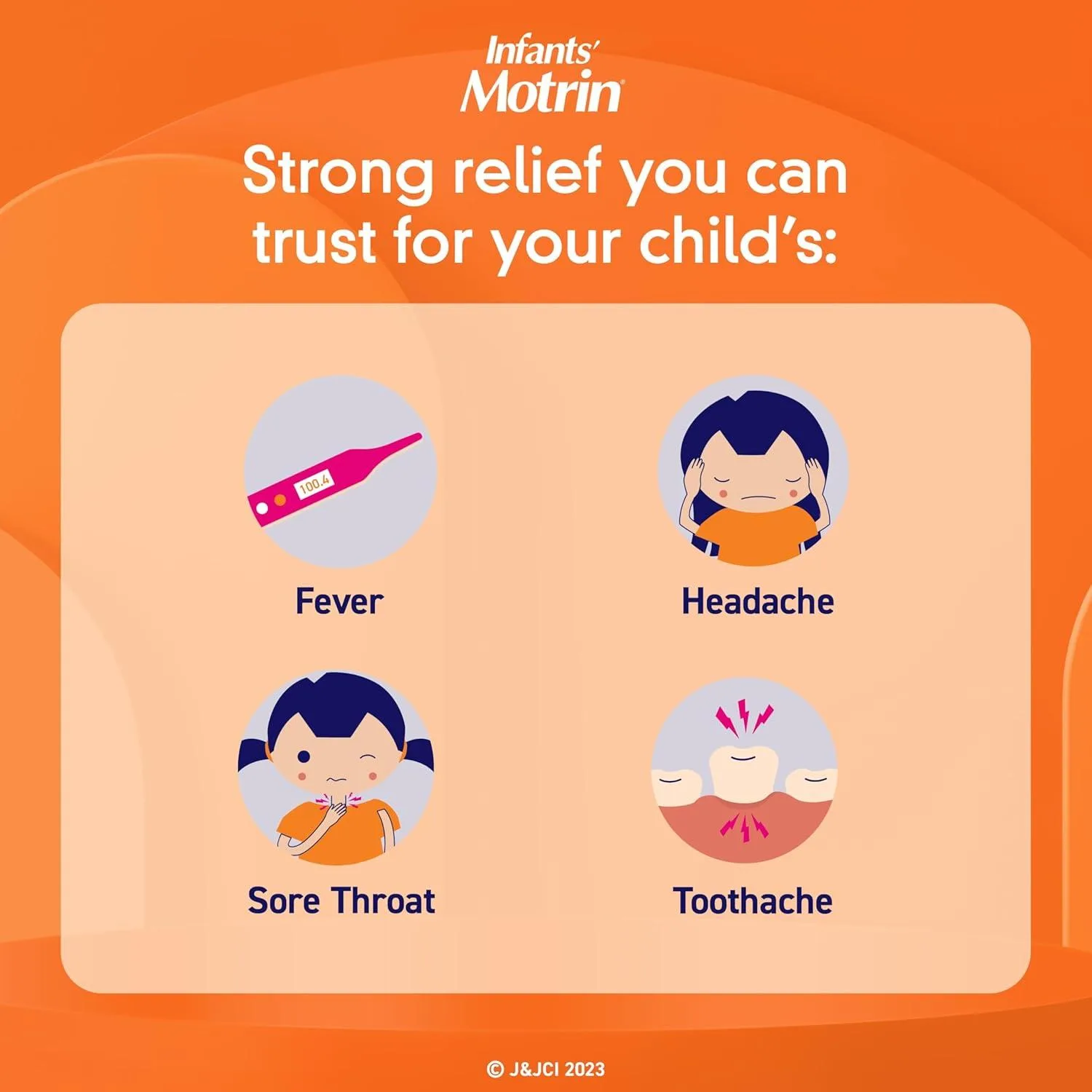 Motrin Infants’ Ibuprofen Drops: Reliable Fever Relief & Pain Care