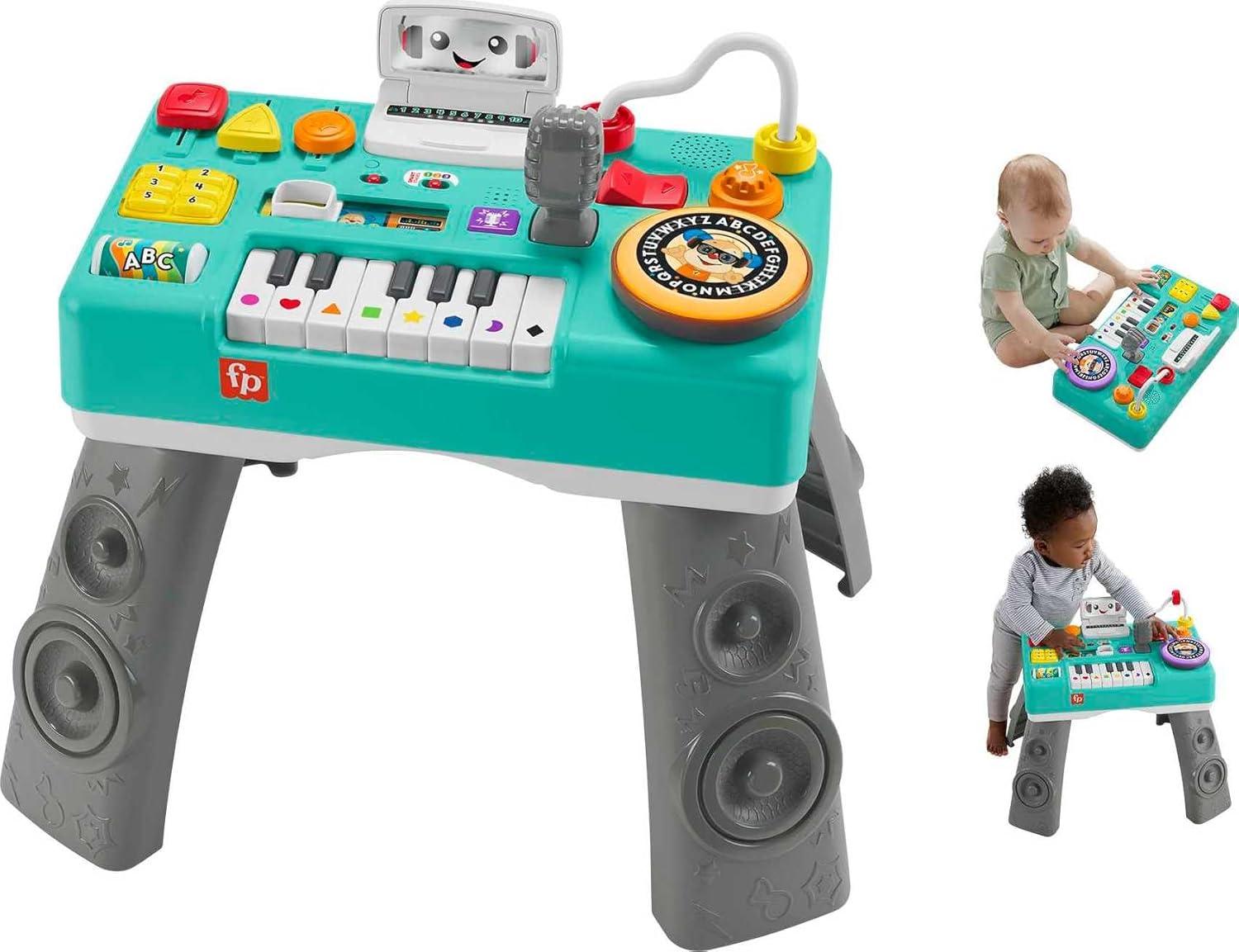 Fisher-Price Laugh & Learn DJ Table: Fun Learning Beats for Babies