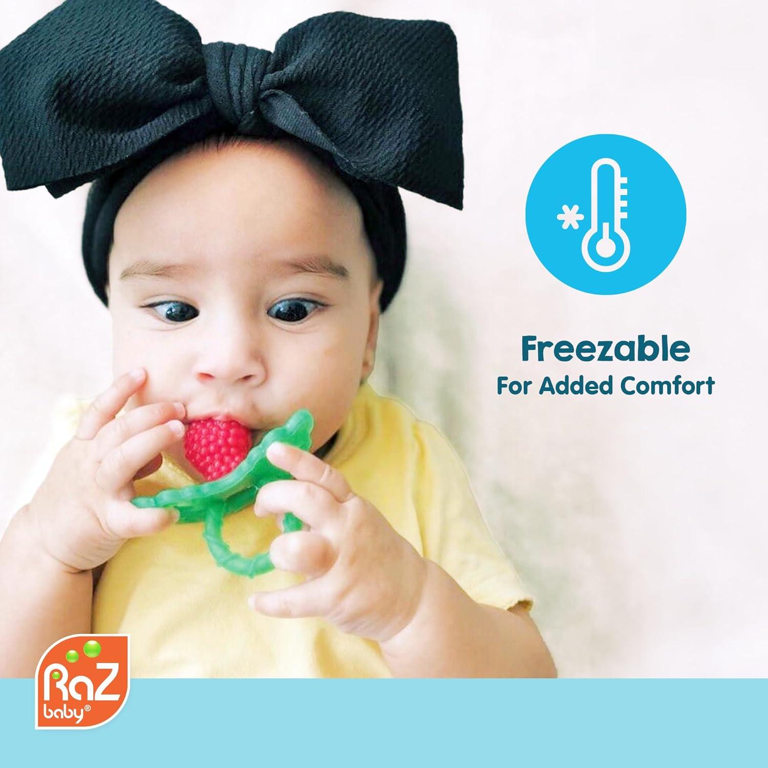 RaZbaby RaZberry Teether Review: Soothing Relief with Berrybumps Texture
