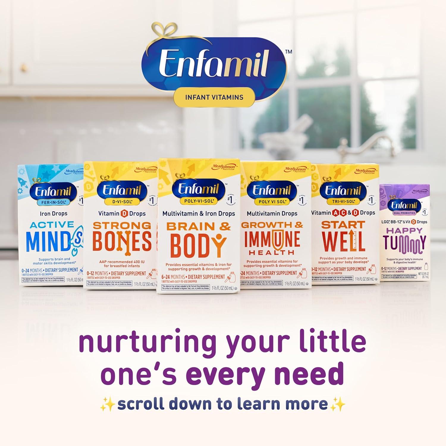 Enfamil Dual Probiotic Drops: Baby’s Digestive & Immune Boost