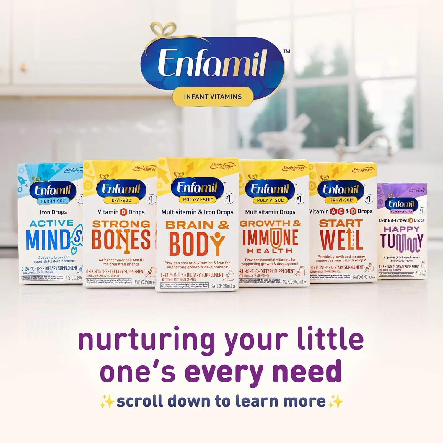 Enfamil Dual Probiotic Drops: Baby’s Digestive & Immune Boost