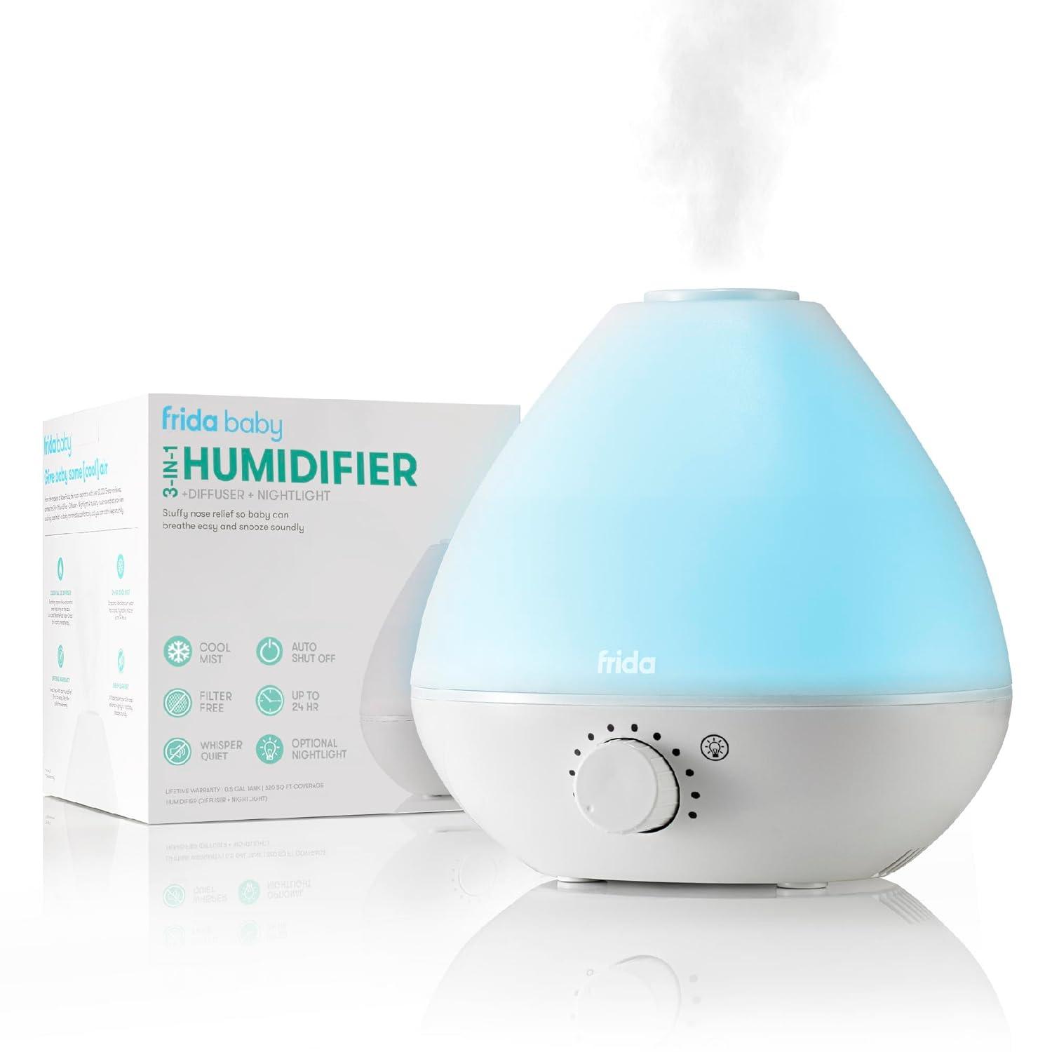 Frida Baby 3-in-1 Humidifier Review: Calm Nursery Comfort