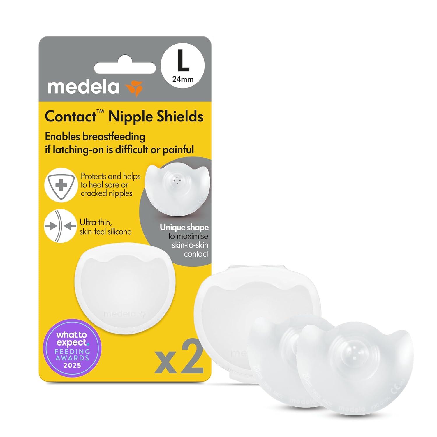 Medela Contact Nipple Shields: Comfort & Support for Easy Latching