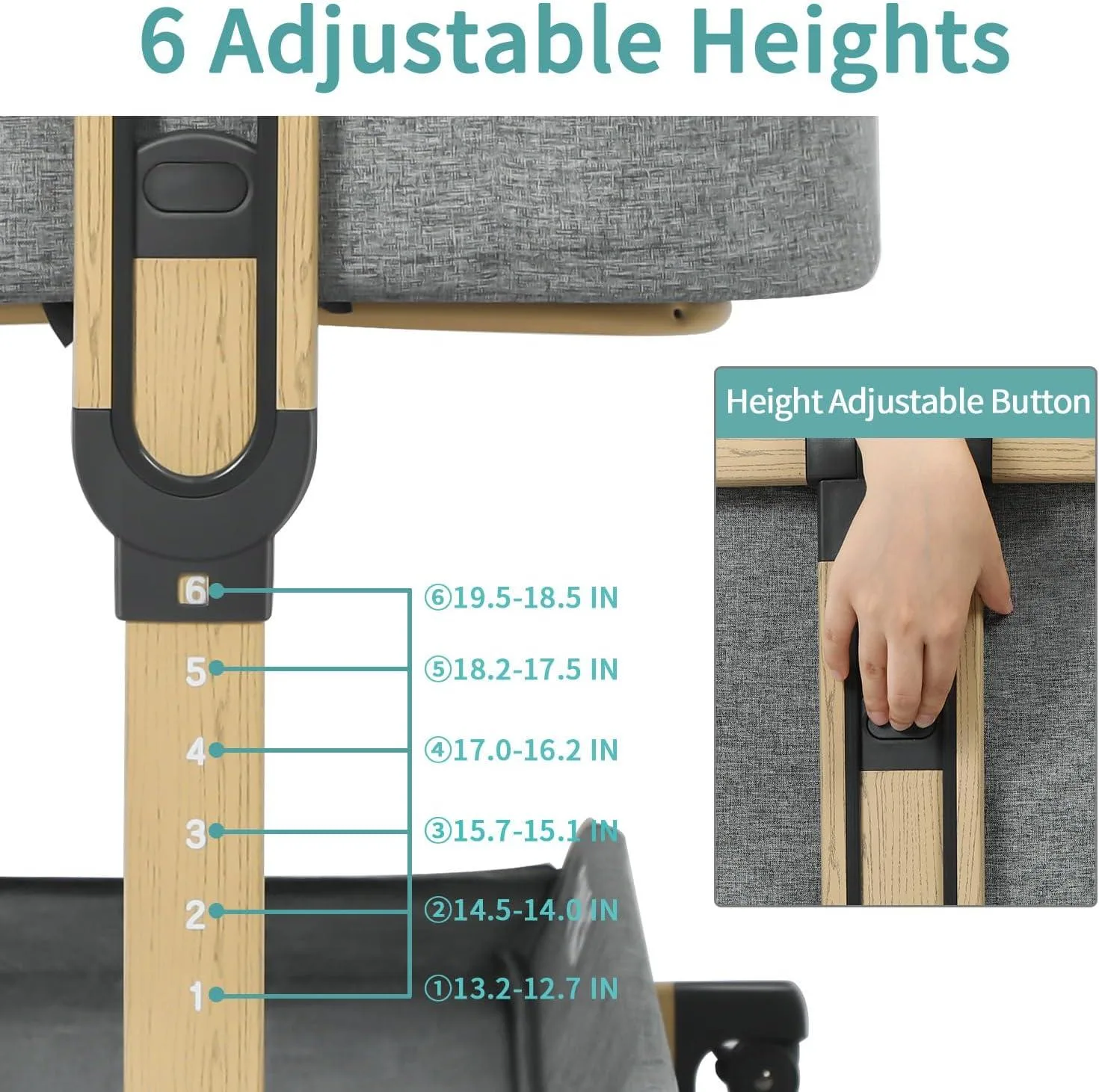 AMKE 3-in-1 Baby Bassinet: Easy Assembly & Versatile Comfort