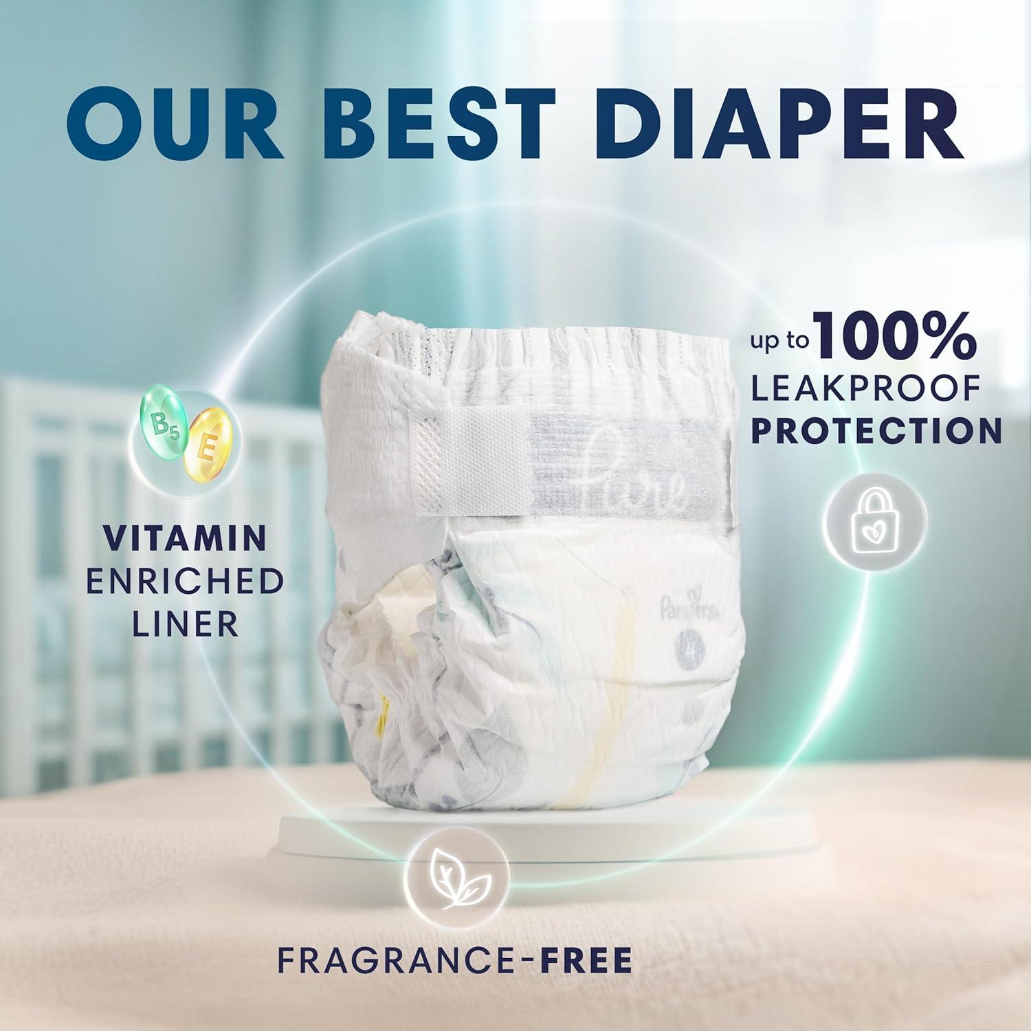 Pampers Pure Protection Diapers: Soft, Safe & Leakproof Care