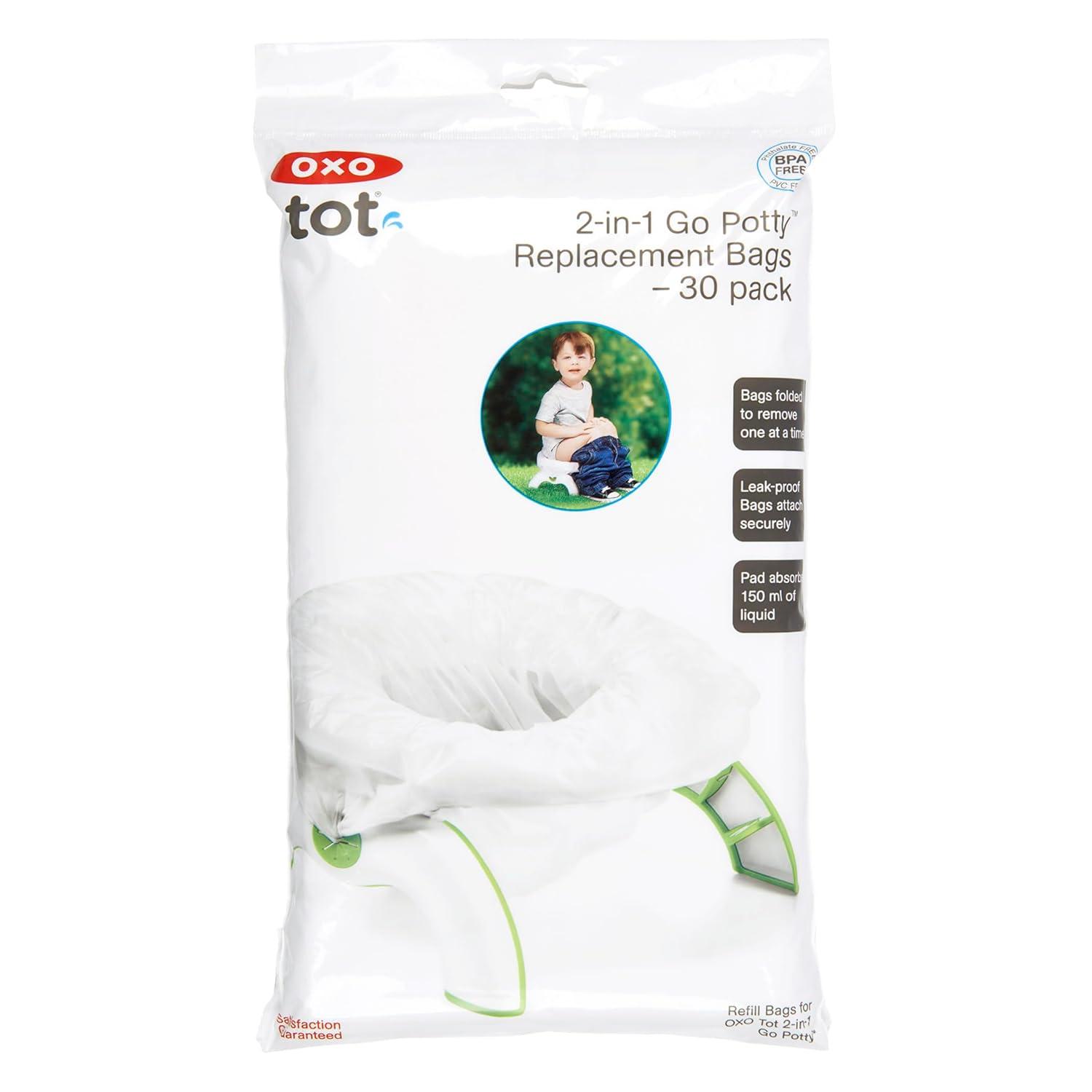 Reliable OXO Tot 2-in-1 Go Potty Refill Bags: Travel Ready Essentials