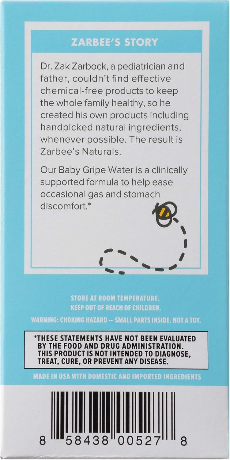 Zarbee’s Naturals Baby Gripe Water Review: Gentle Relief for Infants
