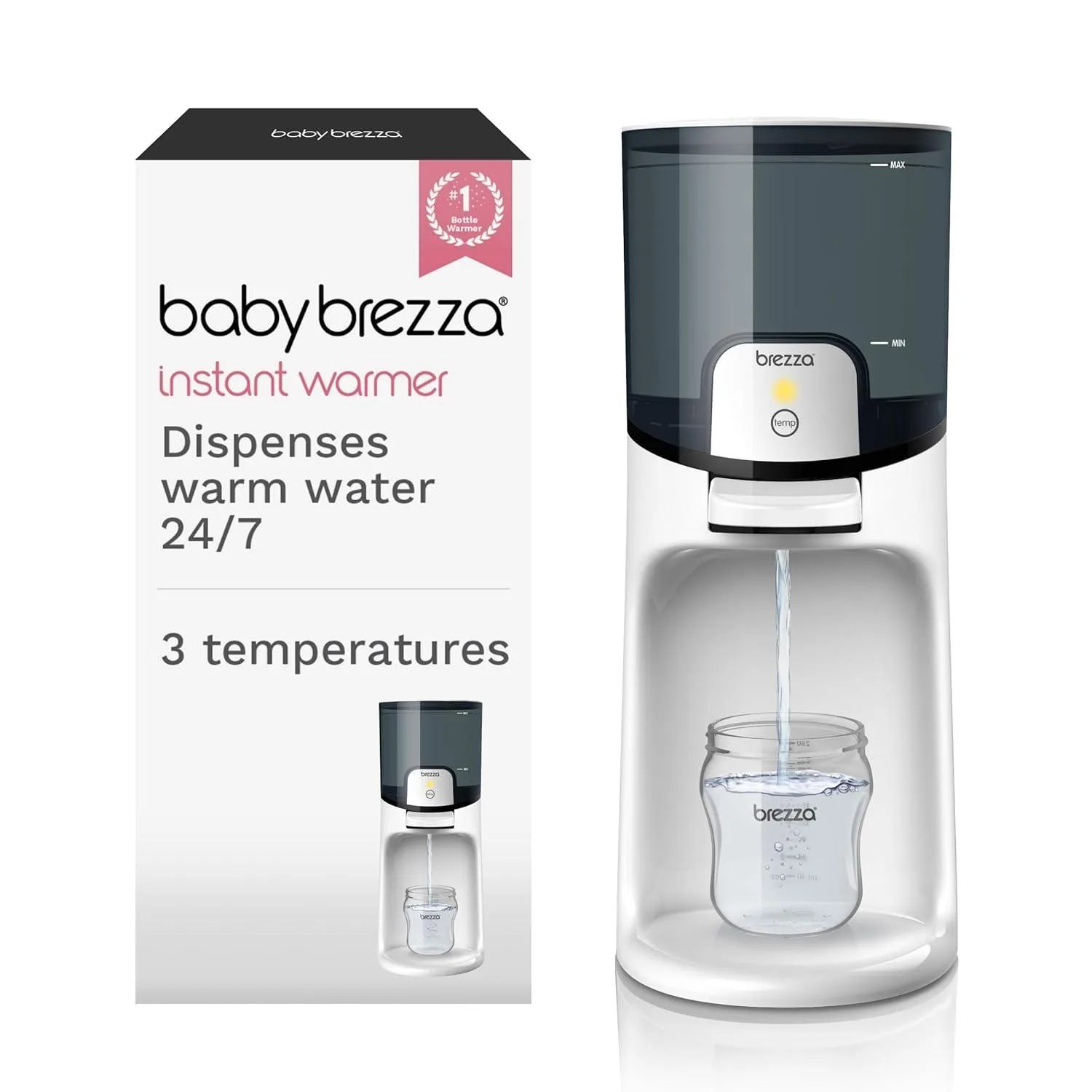 Baby Brezza Instant Bottle Maker: Warm Bottles in Seconds