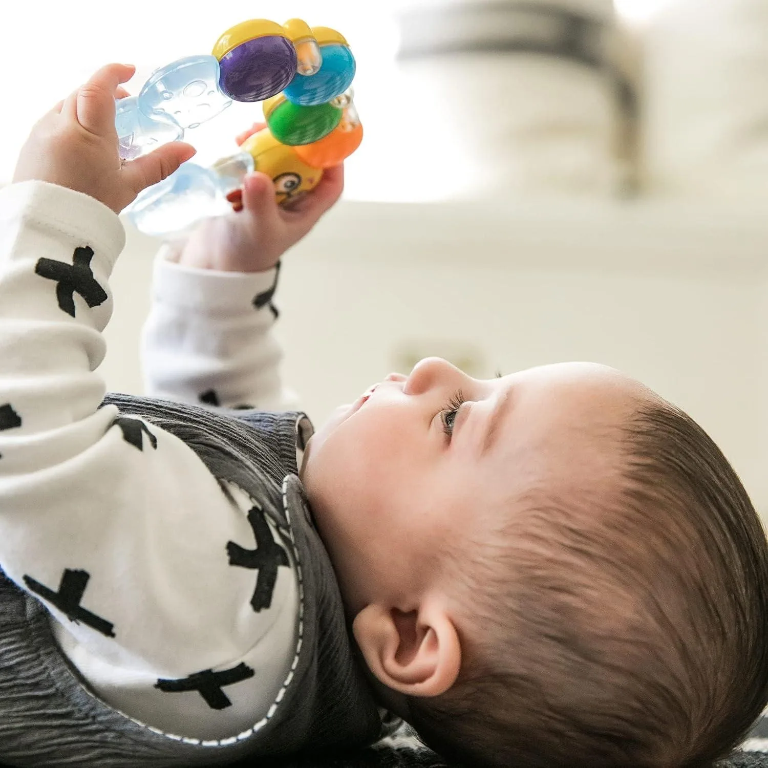 Soothing Relief On the Go: Baby Einstein Teether-Pillar Review