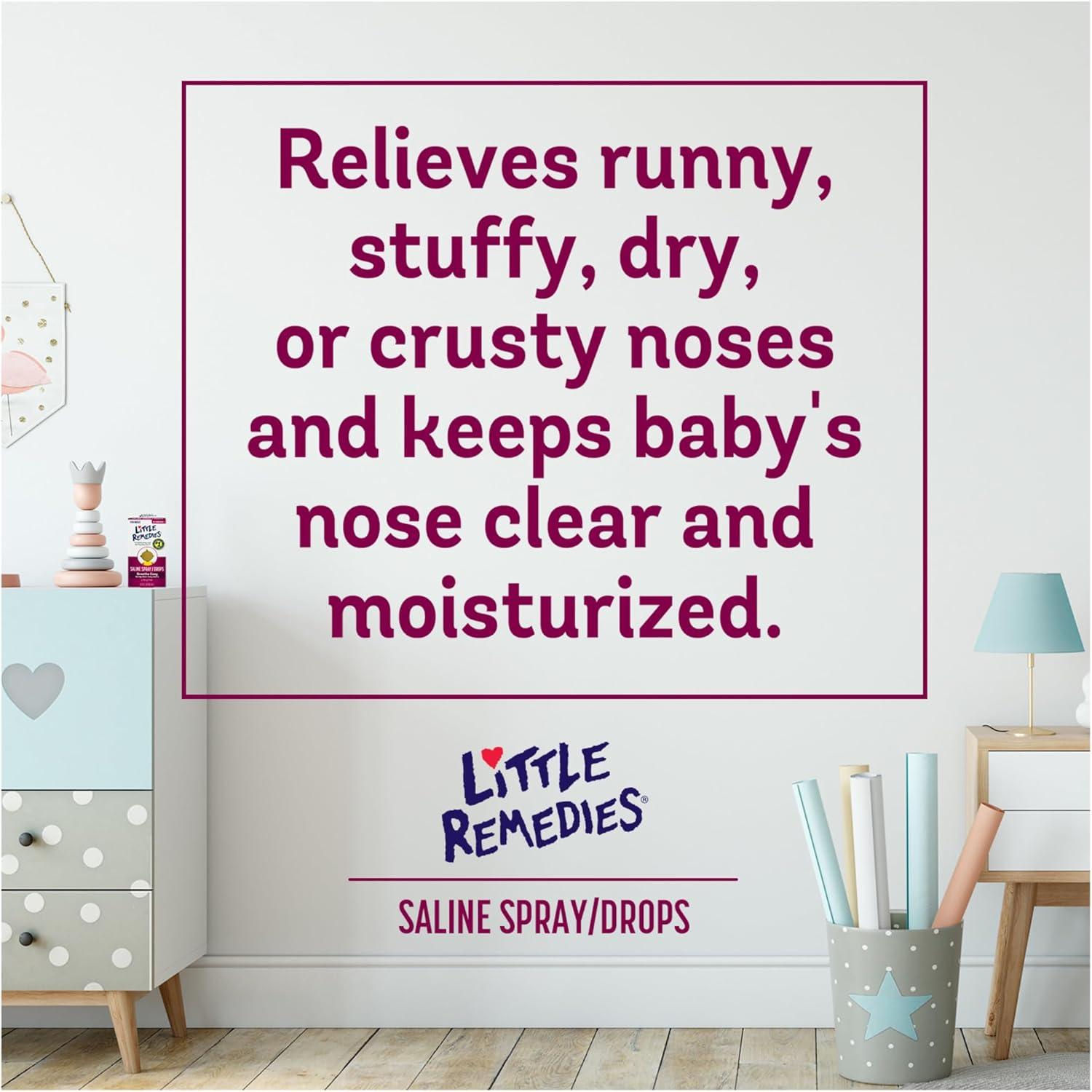 Gentle Relief for Baby’s Nose: Little Remedies Saline Spray Review