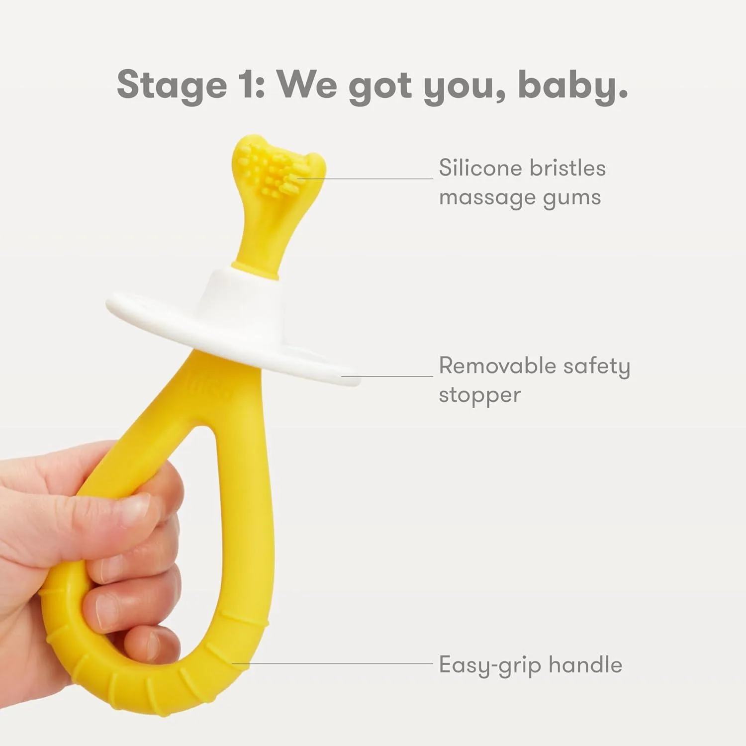 Frida Baby Grow-With-Me Toothbrush Set: Soft, Smart Oral Care